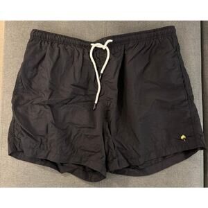 Solid & Striped Men’s Size XXL Classic Solid Black Swim 3.5” Trunks